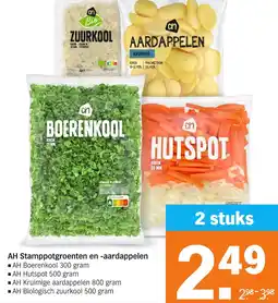 Albert Heijn AH Stamppotgroenten en aardappelen aanbieding
