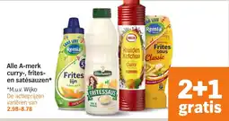 Albert Heijn Alle A-merk curry, frites en satésauzen aanbieding