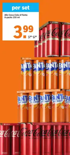Albert Heijn Alle Coca-Cola of Fanta aanbieding