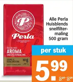 Albert Heijn Alle Perla Huisblends snelfiltermaling aanbieding