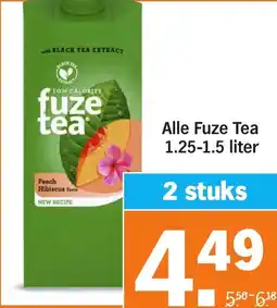 Albert Heijn Alle Fuze Tea aanbieding