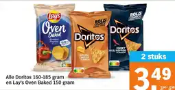 Albert Heijn Alle Doritos en Lay's Oven Baked aanbieding