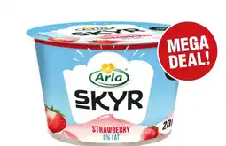Budget Food Arla Skyr Aardbei aanbieding
