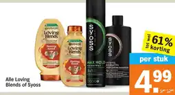 Albert Heijn Alle Loving Blends of Syoss aanbieding