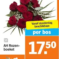Albert Heijn AH Rozenboeket aanbieding