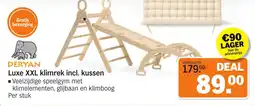 Albert Heijn DERYAN Luxe XXL klimrek incl. kussen aanbieding