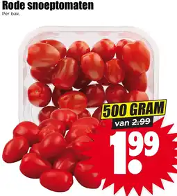 Dirk Rode snoeptomaten aanbieding