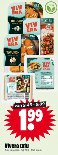 Dirk Vivera tofu aanbieding