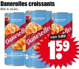 Dirk Danerolles croissants aanbieding