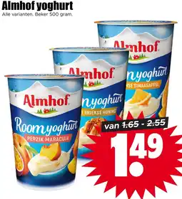 Dirk Almhof yoghurt aanbieding