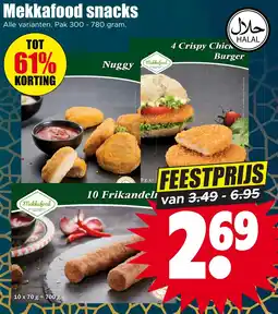 Dirk Mekkafood snacks aanbieding