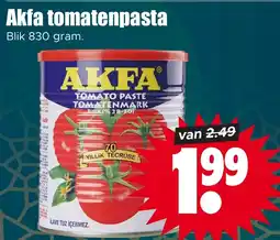 Dirk Akfa tomatenpasta aanbieding