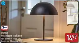 ALDI Casalux oplaadbare tafellamp aanbieding