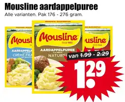 Dirk Mousline aardappelpuree aanbieding