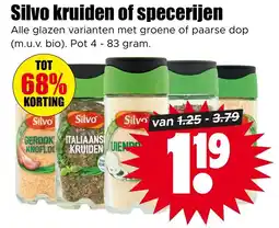 Dirk Silvo kruiden of specerijen aanbieding
