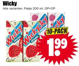 Dirk Wicky aanbieding