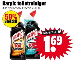 Dirk Harpic toiletreiniger aanbieding