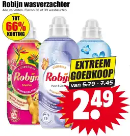 Dirk Robijn wasverzachter aanbieding