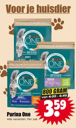 Dirk Purina One aanbieding