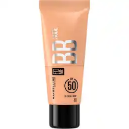 Kruidvat Maybelline New York Fit Me SPF50 40 Nude BB Cream aanbieding