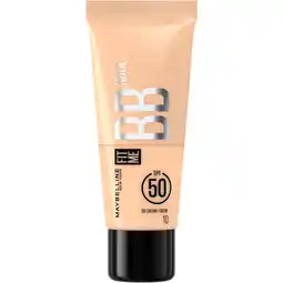 Kruidvat Maybelline New York Fit Me SPF50 10 Nude BB Cream aanbieding