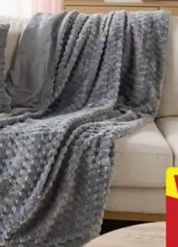 ALDI Home creation Flanellen fleece deken aanbieding