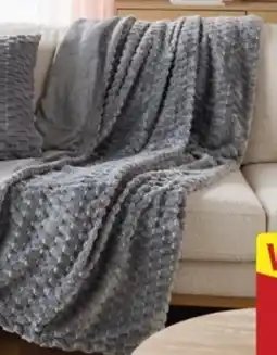 ALDI HOME CREATION Flanellen fleece deken aanbieding