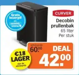 Albert Heijn Curver Decobin prullenbak aanbieding