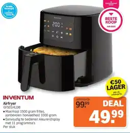 Albert Heijn Inventum Airfryer GF501HLDB aanbieding