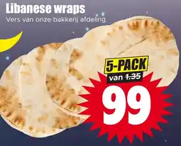 Dirk Libanese wraps aanbieding