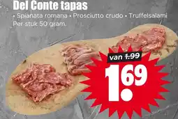 Dirk Del Conte tapas aanbieding