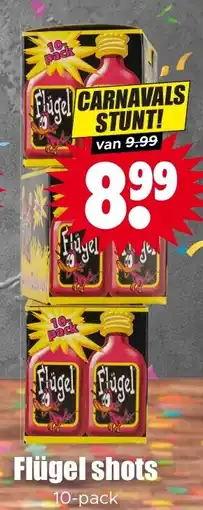 Dirk Flügel shots aanbieding