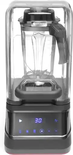 Bol.com Digitale Blender met Geluiddempende Kap Bpa-Vrij - Hendi 230664 - Horeca & Professioneel aanbieding