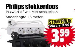 Dirk Philips stekkerdoos aanbieding