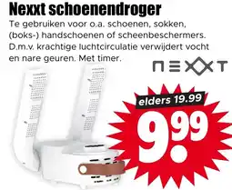 Dirk Nexxt schoenendroger aanbieding