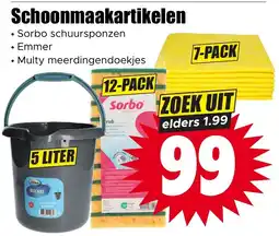 Dirk Schoonmaakartikelen aanbieding