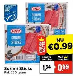 Vomar Voordeelmarkt Surimi Sticks aanbieding