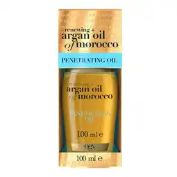 Trekpleister OGX Argan Oil of Morocco Extra Penetrating Oil aanbieding