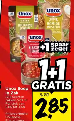 Vomar Voordeelmarkt Unox Soep in Zak aanbieding