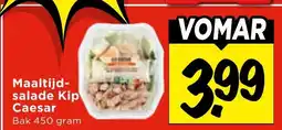 Vomar Voordeelmarkt Maaltijd- salade Kip Caesar aanbieding
