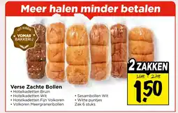 Vomar Voordeelmarkt Verse Zachte Bollen aanbieding