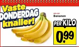 Vomar Voordeelmarkt Bananen aanbieding