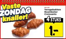 Vomar Voordeelmarkt Versgebakken Roomboter Croissants aanbieding