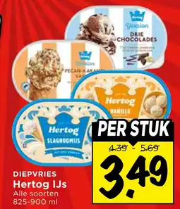 Vomar Voordeelmarkt Hertog IJs aanbieding