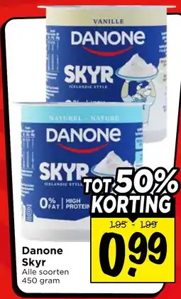 Vomar Voordeelmarkt Danone Skyr aanbieding