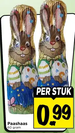 Vomar Voordeelmarkt Paashaas aanbieding