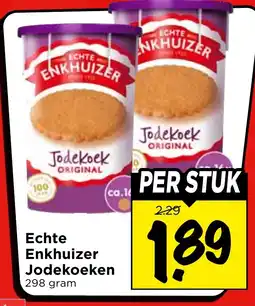 Vomar Voordeelmarkt Echte Enkhuizer Jodekoeken aanbieding