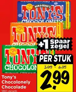 Vomar Voordeelmarkt Tony's Chocolonely Chocolade aanbieding