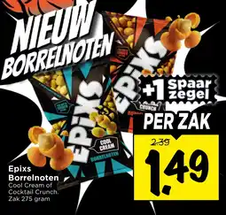 Vomar Voordeelmarkt Epixs Borrelnoten aanbieding