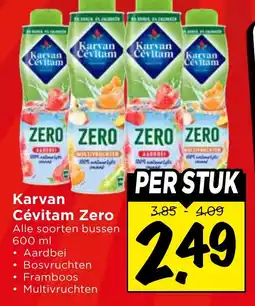 Vomar Voordeelmarkt Karvan Cevitam Zero aanbieding